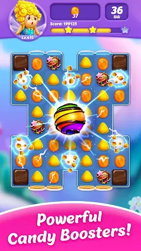 Скриншот 2 — Candy Charming - Match 3 Games