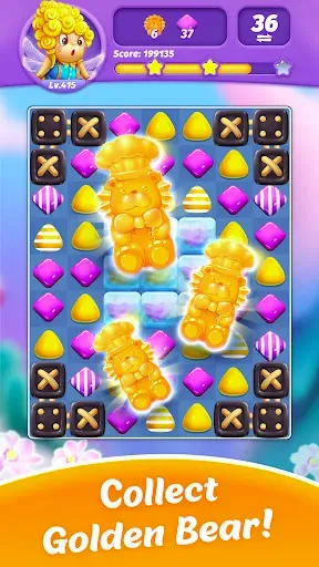 Скриншот 3 — Candy Charming - Match 3 Games