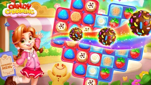 Скриншот 5 — Candy Charming - Match 3 Games