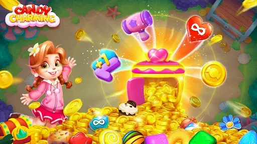 Скриншот 7 — Candy Charming - Match 3 Games
