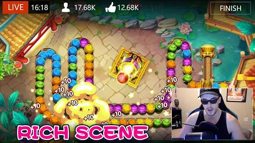 Скриншот 3 — Marble Dash: Epic Lengend Game