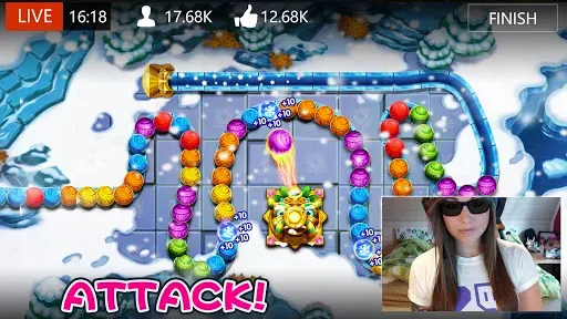 Скриншот 4 — Marble Dash: Epic Lengend Game