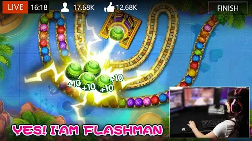 Скриншот 7 — Marble Dash: Epic Lengend Game