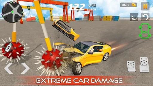 Скриншот 3 — Car Crash вождения симулятор