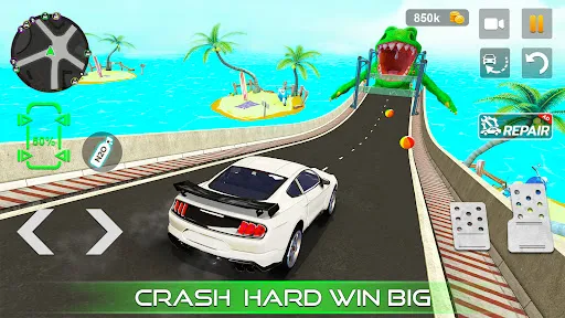 Скриншот 5 — Car Crash вождения симулятор