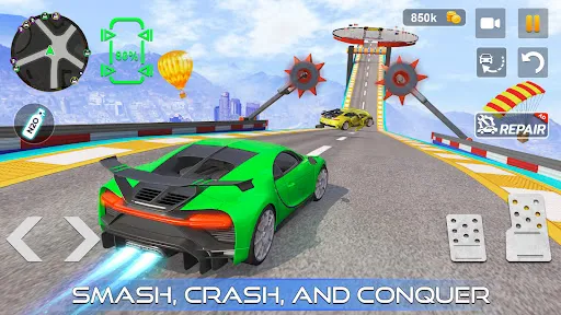 Скриншот 7 — Car Crash вождения симулятор