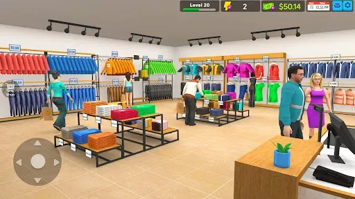 Скриншот 2 — Garments Shop - Simulator Game