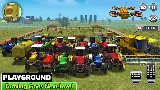 Скриншот 3 — Tractor Games - Farming Games