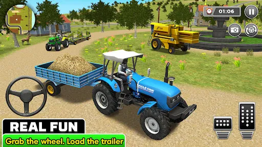 Скриншот 4 — Tractor Games - Farming Games