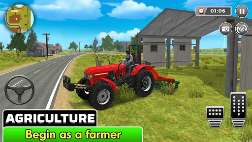 Скриншот 6 — Tractor Games - Farming Games