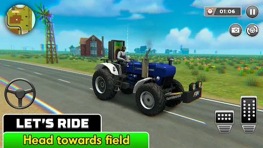 Скриншот 7 — Tractor Games - Farming Games