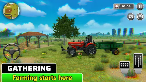Скриншот 8 — Tractor Games - Farming Games