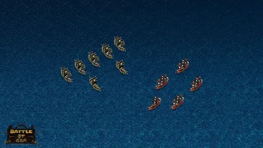 Скриншот 1 — Battle of Sea: Pirate Fight