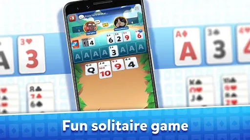 Скриншот 1 — GamePoint BattleSolitaire