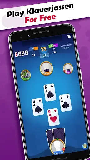 Скриншот 1 — GamePoint Klaverjassen