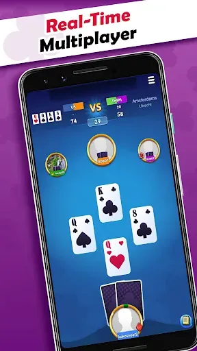 Скриншот 2 — GamePoint Klaverjassen