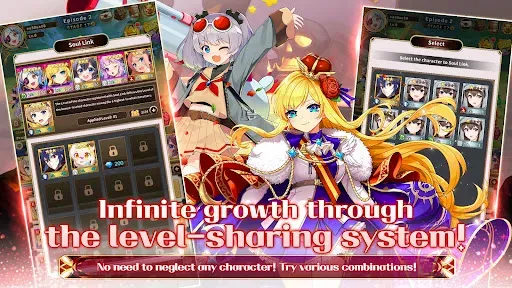 Скриншот 7 — Merge Girls : Idle RPG