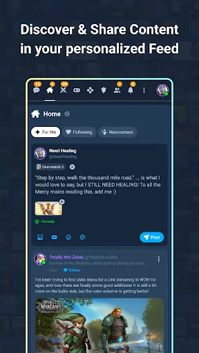 Скриншот 4 — GamerProfiles: Share & Connect