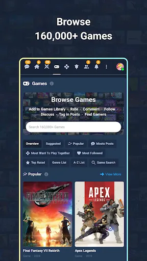 Скриншот 5 — GamerProfiles: Share & Connect