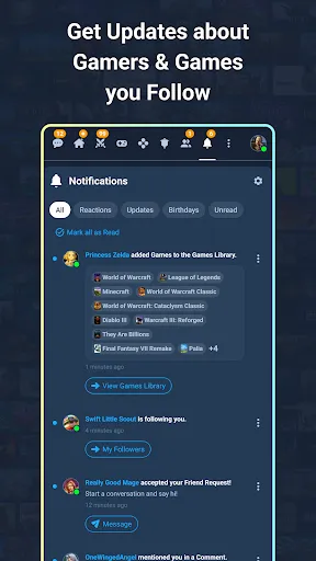 Скриншот 8 — GamerProfiles: Share & Connect