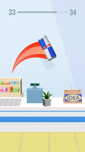 Скриншот 2 — Bottle Jump 3D игра бутылочка