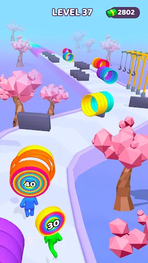 Скриншот 5 — Layer Man 3D: Беги и собирай