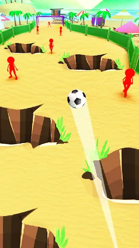 Скриншот 1 — Wonder Goal: Fun Football Kick