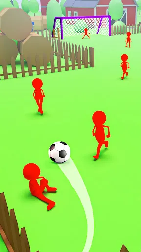 Скриншот 4 — Wonder Goal: Fun Football Kick
