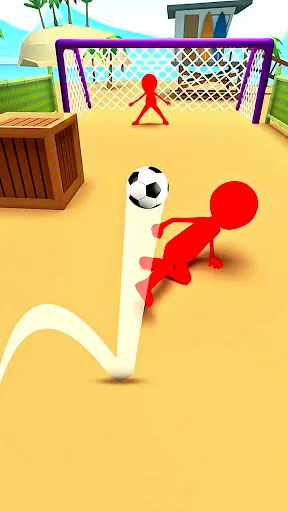 Скриншот 5 — Wonder Goal: Fun Football Kick