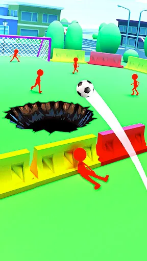 Скриншот 6 — Wonder Goal: Fun Football Kick