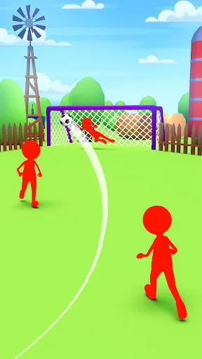Скриншот 8 — Wonder Goal: Fun Football Kick