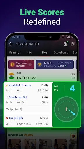 Скриншот 3 — My11Circle Cricket App