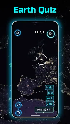 Скриншот 1 — Earth Quiz - Planet Earth Game