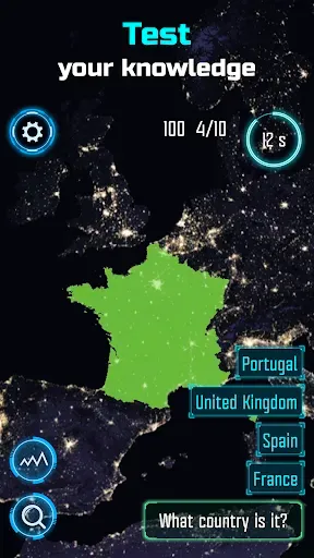 Скриншот 2 — Earth Quiz - Planet Earth Game