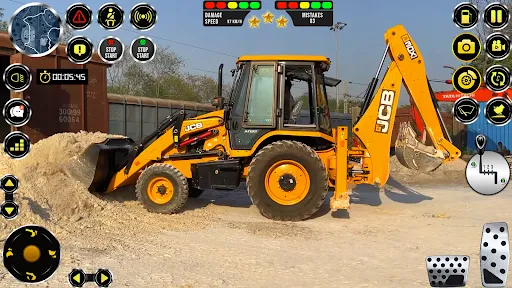 Скриншот 1 — jcb строитеьн экскават симулят