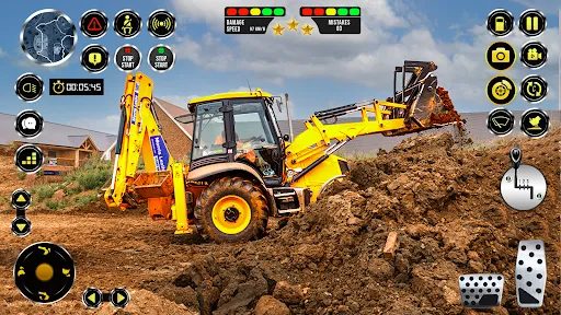Скриншот 3 — jcb строитеьн экскават симулят
