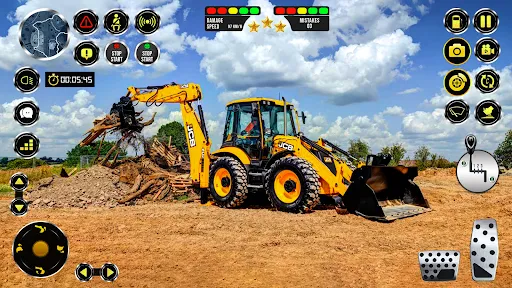 Скриншот 8 — jcb строитеьн экскават симулят