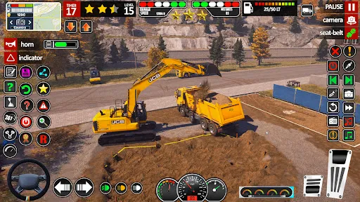 Скриншот 2 — Снежный кскаватор jcb самосвал