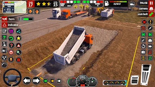Скриншот 3 — Снежный кскаватор jcb самосвал
