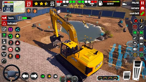 Скриншот 4 — Снежный кскаватор jcb самосвал