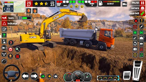 Скриншот 8 — Снежный кскаватор jcb самосвал