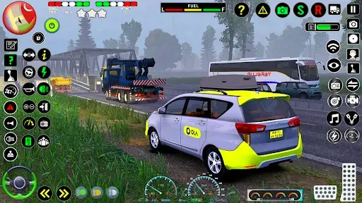 Скриншот 1 — Такси вождение игра такси игра