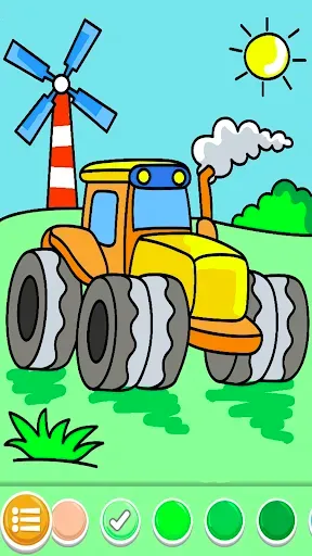 Скриншот 2 — Cars Coloring Book Kids Game