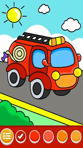 Скриншот 6 — Cars Coloring Book Kids Game