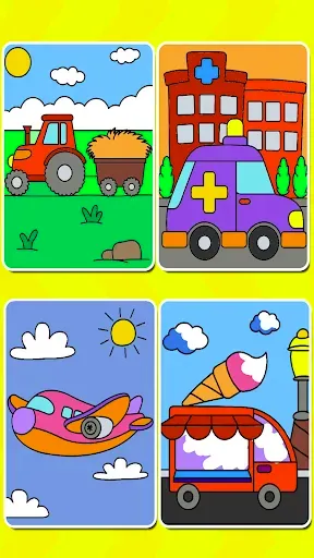 Скриншот 7 — Cars Coloring Book Kids Game