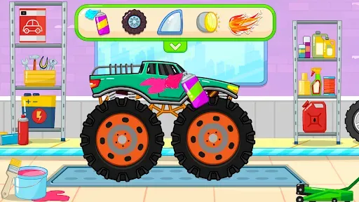 Скриншот 4 — Car Wash & Race Games for Kids