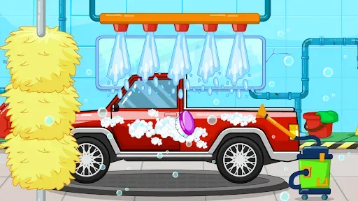 Скриншот 5 — Car Wash & Race Games for Kids
