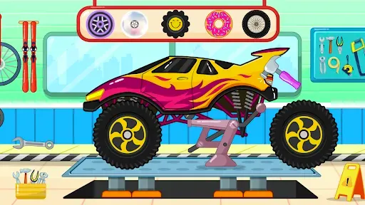Скриншот 8 — Car Wash & Race Games for Kids