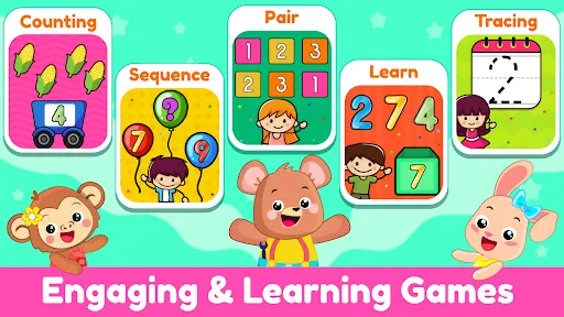 Скриншот 7 — Учим цифры 123 Детская игра