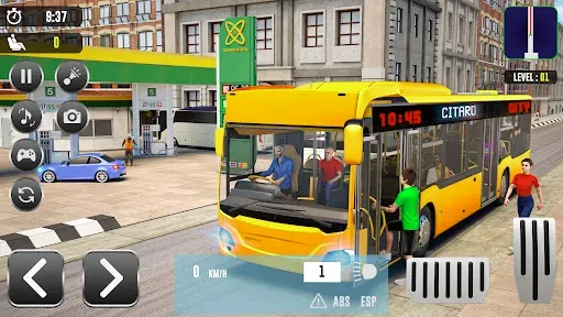 Скриншот 3 — Автобус вождения Игры офлайн